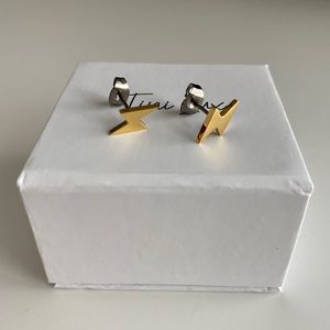 Tini Lux Gold Lea Studs